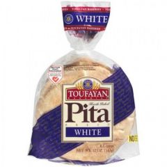 Toufayan White Pita Bread